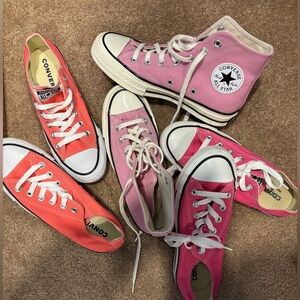 Converse size 37 sneaker lot